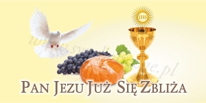 Baner I Komunia Święta - 02