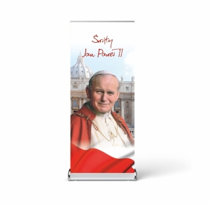 Roll-up Święty Jan Paweł II - EXCLUSIVE 01