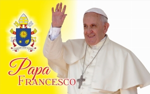 Flaga religijna Papież Franciszek - wzór 5