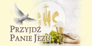 Flaga Komunia Święta - 01