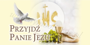 Baner I Komunia Święta - 01